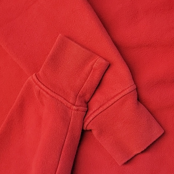 Tommy Hilfiger Red Zip-up Turtleneck Sweatshirt,  S/P - Picture 6 of 13